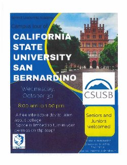 CSUSB Flyer